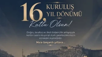 Güroymak Belediyesi'nden Bitlis Gazeteciler Cemiyeti'ne 16. Yıl Kutlaması