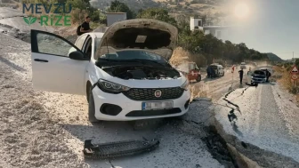 Heyelan Sonucu Oluşan Yol Tehlike Saçıyor: Kaza Riski Artıyor!