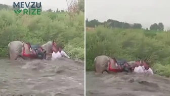 Maç Sonrası Geri Dönüşte Hayati Tehlike: Cirit Takımı Seleye Takılmaktan Kıl Payı Kurtuldu!