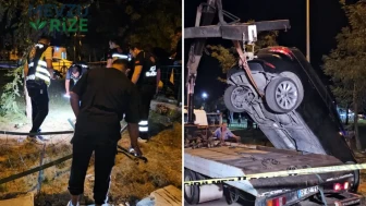 Edirne'de otomobil takla attı: Yaralanan kişinin kopan parmağı dakikalarca bulunamadı