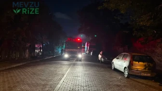 Tır Garajında Meydana Gelen Yangında Beş Araç Zarar Gördü