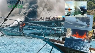 Mavi Tur Güzergahında Yangın Alarmı!
