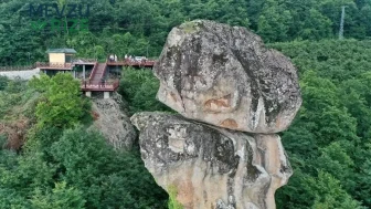 Giresun'daki "Gelin Kayası" doğal oluşumuyla ziyaretçileri şaşırtıyor