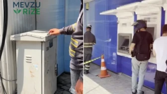 Osmaniye'de Elektrik Trafosunda Yangın Çıktı! ATM'lerden Para Çekmeye Devam Eden Vatandaşlar Gözlem Altında