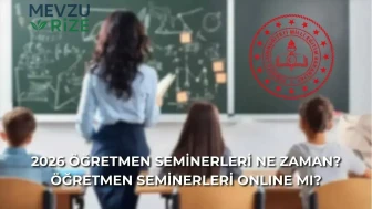 "Öğretmen Seminerleri Çevrimiçi Düzenlenecek: Milli Eğitim Bakanı Yusuf Tekin'den Yeni Duyuru"