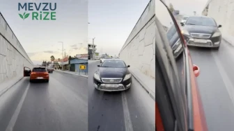 Trafik Magandası Kameralara Yansıdı! Çarpmanın Ardından 'Neyi Çekiyorsun?' Diyerek Tepki Gösterdi!