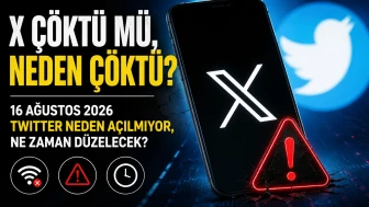 X Çöktü mü, Neden Çöktü? 16 Ağustos 2026 Twitter Neden Açılmıyor, Ne Zaman Düzelecek?