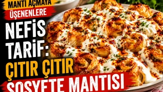 Mantı Açmaya Son! 3 Yufkayla Çıtır Çıtır Sosyete Mantısı Tarifi