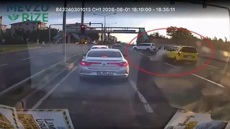 Sapağı Kaçıran Şoför Zincirleme Trafik Kazasına Sebep Oldu!