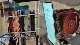 Telefonu söktü, masaüstü bilgisayara çevirdi: Sonuç şaşırttı