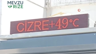 Şırnak’ta Termometreler 49 Dereceyi Gösterdi, Sıcak Hava Hayatı Zora Soktu!