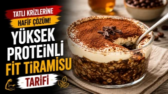 Tatlı Krizi Gelince Bunu Hazırlayın! Kaşık Kaşık Yediren Yüksek Proteinli Fit Tiramisu