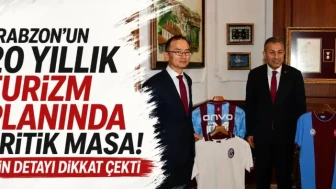 Trabzon’un Turizm Geleceği İçin Kritik Toplantı: 20 Yıllık Plan ve Çin İlişkileri Gündemde!