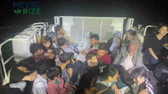 Çanakkale Ayvacık'ta 37 Kaçak Göçmen Ele Geçirildi!