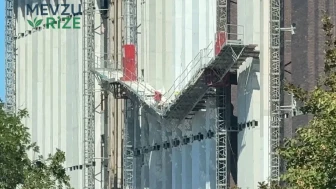 Kağıthane'de İnşaat Alanında Çöken Platformda Mahsur Kalan 4 İşçi Kurtarıldı