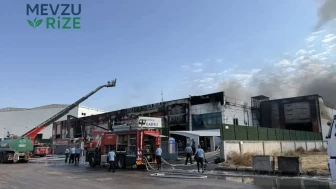 Gaziantep’te Elyaf Üretim Tesisinde Korkutan Yangın Çıktı