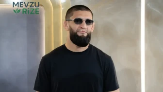 UFC şampiyonu Khamzat Chimaev, Ankara'ya geldi: