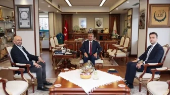 Rize Valisi İhsan Selim Baydaş'a Protokol ve Kurum Temsilcilerinden Ziyaret