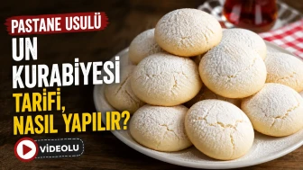 Pastane Usulü Un Kurabiyesi Tarifi, Nasıl Yapılır? (Videolu)