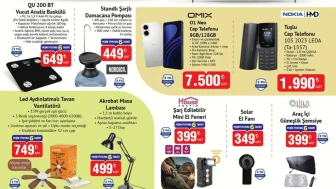 BİM 9 Ağustos Kataloğu Geldi! Xiaomi Telefon, 55 İnç TV ve Elektrikli Bisiklet Geliyor