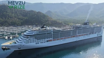 Marmaris'te 'MSC Divina' Kruvaziyeri Ziyarette!