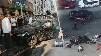 Polis Takibindekço Şahıs, Kaza Yaptıktan Sonra Ekipler Tarafından Ele Geçirildi