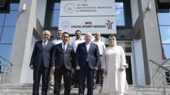 Vali Yardımcısı Metin Baskın’dan Muş Aile ve Sosyal Hizmetler İl Müdürlüğüne Ziyaret