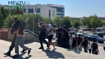 Kadın Kıyafetiyle Şantaj Yapan 6 Şüpheli Adliyeye Gitti!