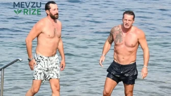 Bodrum’da Sürpriz Karşılaşma! Burç Kümbetlioğlu ile Nihat Altınkaya Aynı Plajda Görüntülendi