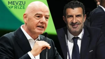 Figo'dan Infantino'ya Sert Eleştiri: FIFA'nın Başkanı Olmayı Hak Etmiyor!