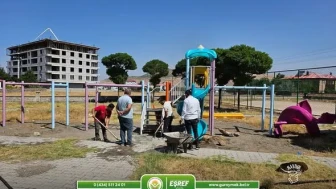 Güroymak’ta Park ve Oyun Alanları Yenileniyor