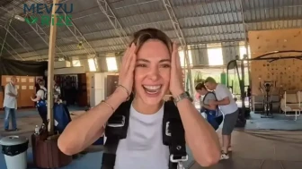 Rabia Soytürk'ten Cesur Macera: Gökyüzünde Adrenalin Dolu Anlar Yaşadı!