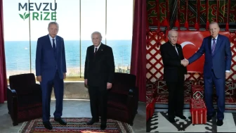 Erdoğan ve Bahçeli Ahlat'ta Tarihi Bir Görüşme Gerçekleştirdi