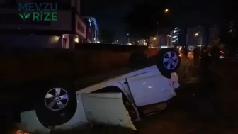 Bursa'da Takla Atan Araçta 3 Yabancı Uyruklu ile Birlikte 5 Yaralı!