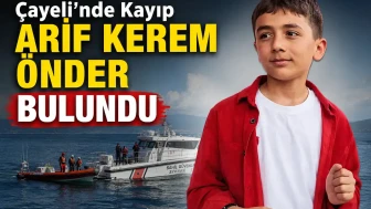 Çayeli’de Kayıp Çocuk Bulundu: Acı Haber Geldi