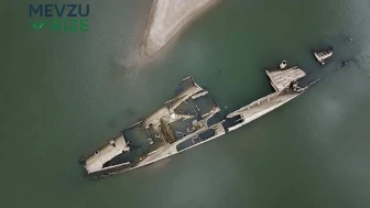 Tuna Nehri'ndeki kuraklık, kayıp Nazi savaş gemilerini su yüzüne çıkardı