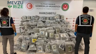 Hamzabeyli Sınır Kapısı'nda 287 Kilo 910 Gram Esrar Yakalandı!