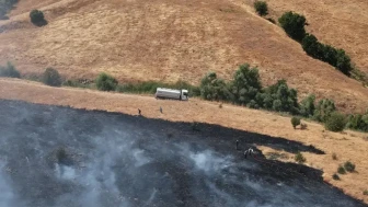Tunceli'deki Korkutan Orman Yangını Kontrol Altına Alındı!