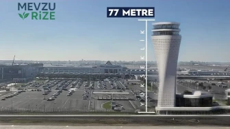 Antalya Havalimanı'nda Yeni Trafik Kontrol Kulesi 46 Metre Yüksekliğe Ulaştı