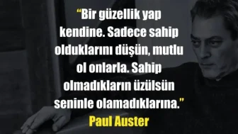 Paul Auster Sözleri | Modern Edebiyatın En Derin ve Melankolik Alıntıları