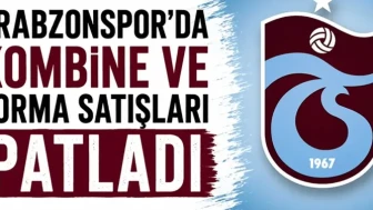 Trabzonspor'da Kombine ve Forma Satışlarında Rekor Artış!