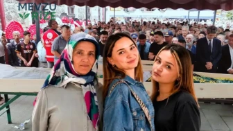 Giresun'da boğulan anne ve iki kızı son yolculuğuna uğurlandı