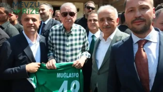Erdoğan'a Atatürk Stadyumu'ndan Özel Duygusal Hediye!