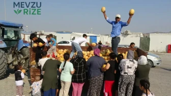 'Hayır Duaları Yeter' Diyen Çiftçiden Depremzedelere Kavun Desteği!