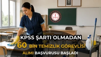MEB Okullara Temizlik Görevlisi Alıyor: KPSS Şartsız TYP Başvuruları Başladı