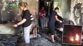 Patlama Zinciri Devam Ediyor: Zemin Kat Adeta Kül Oldu!