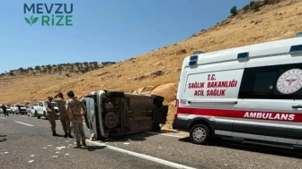 Mardin Nusaybin'de Ticari Araç Devrildi: 1 Kişi Hayatını Kaybetti, 1 Kişi Yaralandı