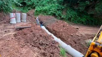 Akçaabat'ta Altyapı Çalışmaları Hız Kesmeden Devam Ediyor