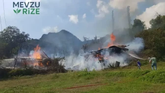 Artvin Şavşat'ta Yangın Alarmı: Alevler İki Evi Alev Alev Sardı, Dört Hane Zarar Gördü!