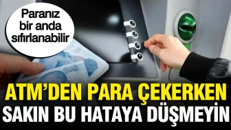 ATM'den para çekerken bu 6 kuralı uygulayın: Uzmanlardan hayati uyarı